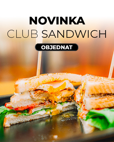 club, snadich, clubsandwich, restaurace, rozvoz, lidovka, Lidová Zahrada